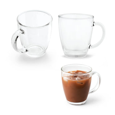 CANECA DE VIDRO LUNKINA 390ML